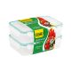 ADDIS 4 SIDE RECTANGULAR 2PC SET LOCK FOOD SAVER - 800ML