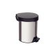 TRAMONTINA STAINLESS STEEL AND PLASTIC BIN - 5L