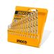 Ingco 19 Pcs Cobalt HSS Drill Bit Set AKDB1195