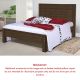 INCABRAS VIENA KING BED BASE MALBEC
