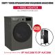 DEFY 10KG STEAMCURE™ WASHING MACHINE + FREE OIL FILLED RADIATOR HEATER | Radian Online Zambia