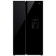 DEFY 91CM SIDE BY SIDE MIRROR BLACK GLASS