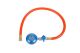 ZEERA 2 METER GAS HOSE PIPE & 2 CLIPS
