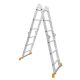 INGCO MULTI-PURPOSE ALUMINUM 4 X 3 STEPS LADDER