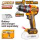 INGCO 20V LITHIUM-ION BRUSHLESS IMPACT DRILL – 86NM – 2×2AH | Radian Online Zambia
