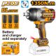 INGCO 20V LITHIUM-ION IMPACT WRENCH - 1350NM (ING_CIWLI201351) | Radian Online Zambia
