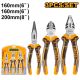 INGCO 3 PIECES PLIERS SET - ING_HKPS08318 | Radian Online Zambia