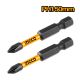 INGCO IMPACT SCREWDRIVER BITS SET 2PCS - 50MM