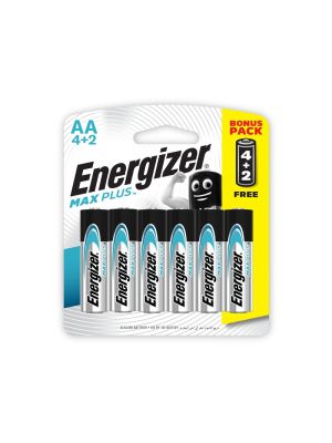 Energizer MAXPLUS AA – 6 Pack 4+2 Free