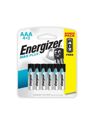 Energizer MAXPLUS AAA – 6 Pack 4+2 Free