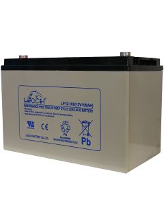 LEOCH SOLAR BATTERY - 12V - 100AH