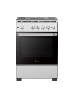 MIDEA 60CM 4 PLATE GAS STOVE WITH GAS OVEN & GRILL