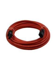 THUNDERBOLT SOLAR PV EXTENSION CABLE - 6MM X 5M - red