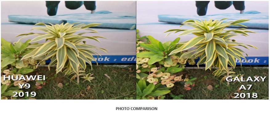 Huawei Y9 2019 & Smsung Galaxy A7 Camera Comparison